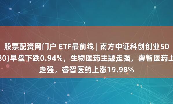 股票配资网门户 ETF最前线 | 南方中证科创创业50ETF(159780)早盘下跌0.94%，生物医药主题走强，睿智医药上涨19.98%